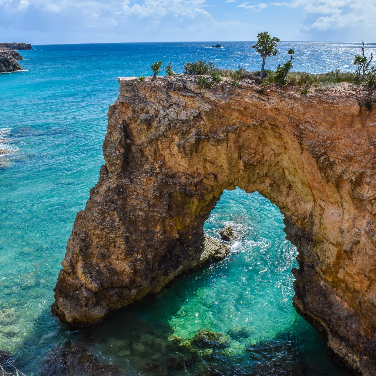 Tranquility wrapped in blue - an unspoilt Caribbean gem. Module Image